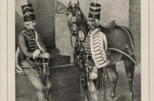 Офицер и солдат Молдавского гусарского корпуса (1763-1776)